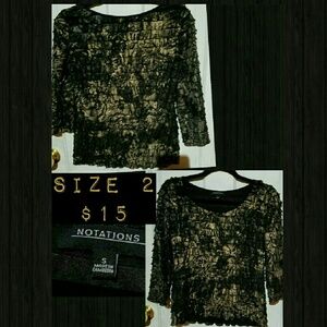 👸👕Black and gold ruffled shirt👕👸